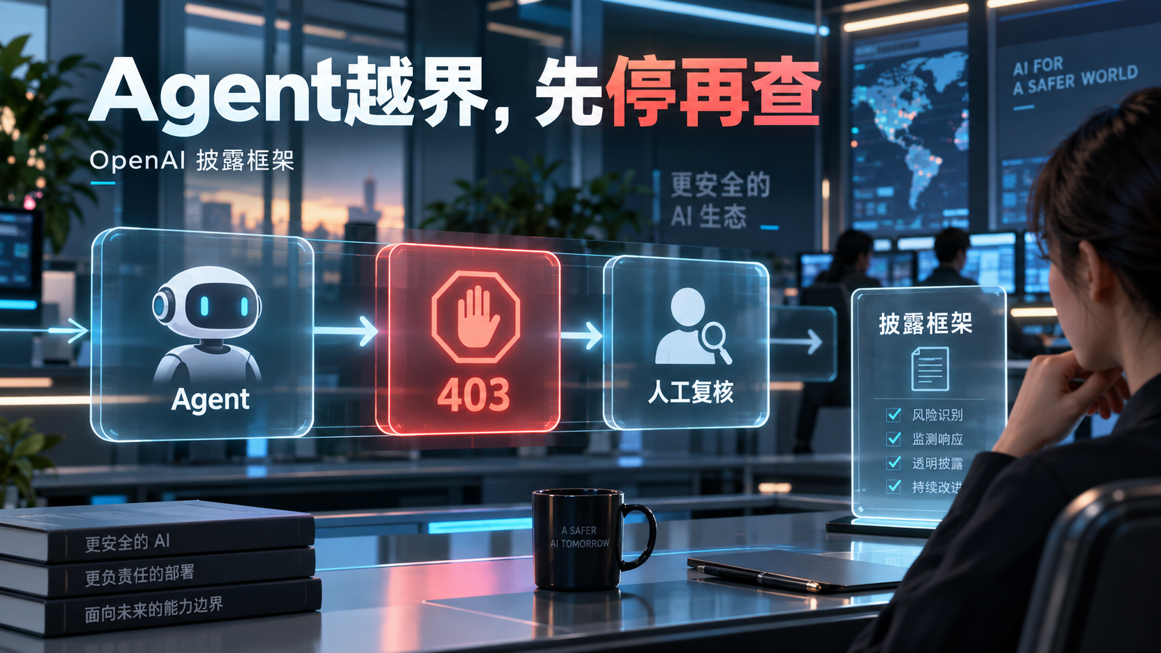 OpenAI 失准披露框架：AI Agent 越界时，先停再查