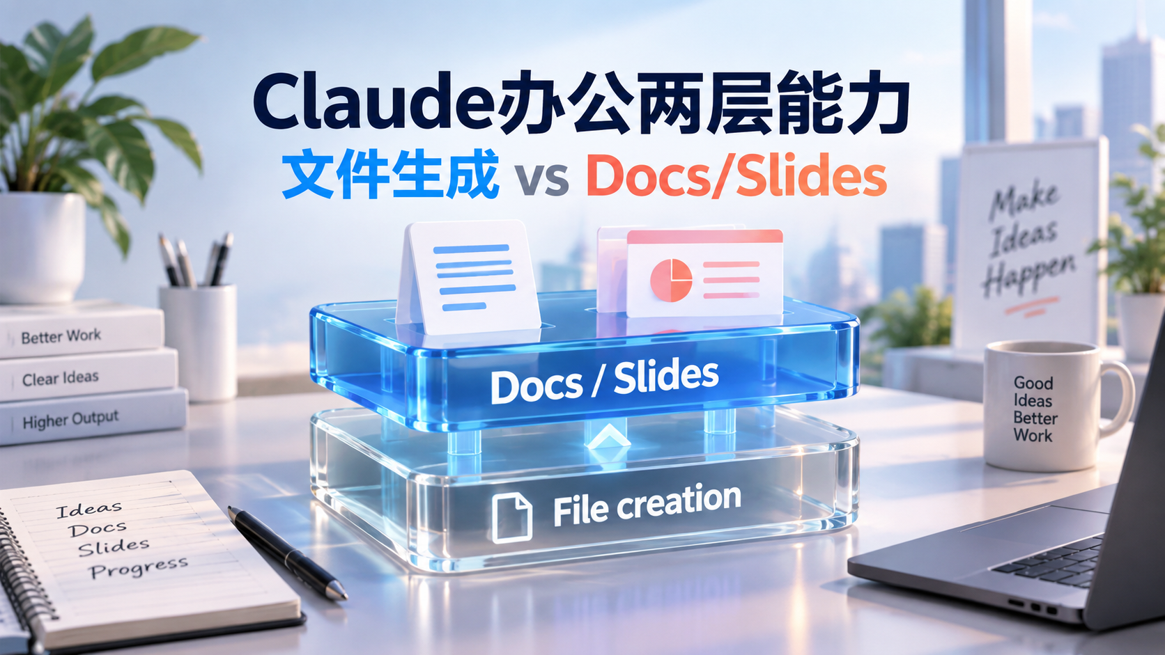 Claude 能做 PPT 和文档了，但先分清两层能力